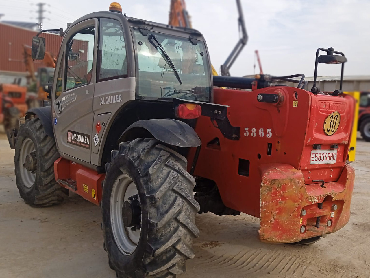 MANITOU MT1335 EASY - Teleskopiskais iekrāvējs: foto 5 MANITOU MT1335 EASY - Teleskopiskais iekrāvējs: foto 5