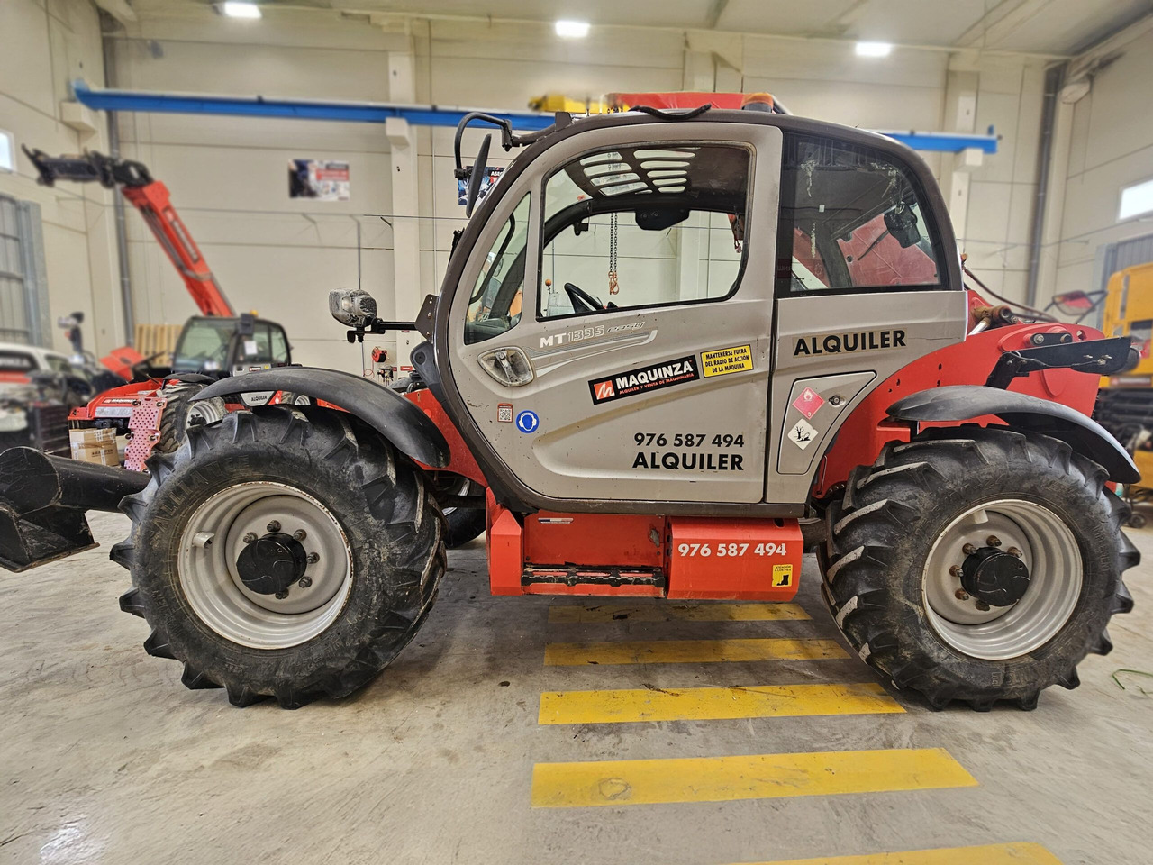 MANITOU MT1335 EASY - Teleskopiskais iekrāvējs: foto 1 MANITOU MT1335 EASY - Teleskopiskais iekrāvējs: foto 1