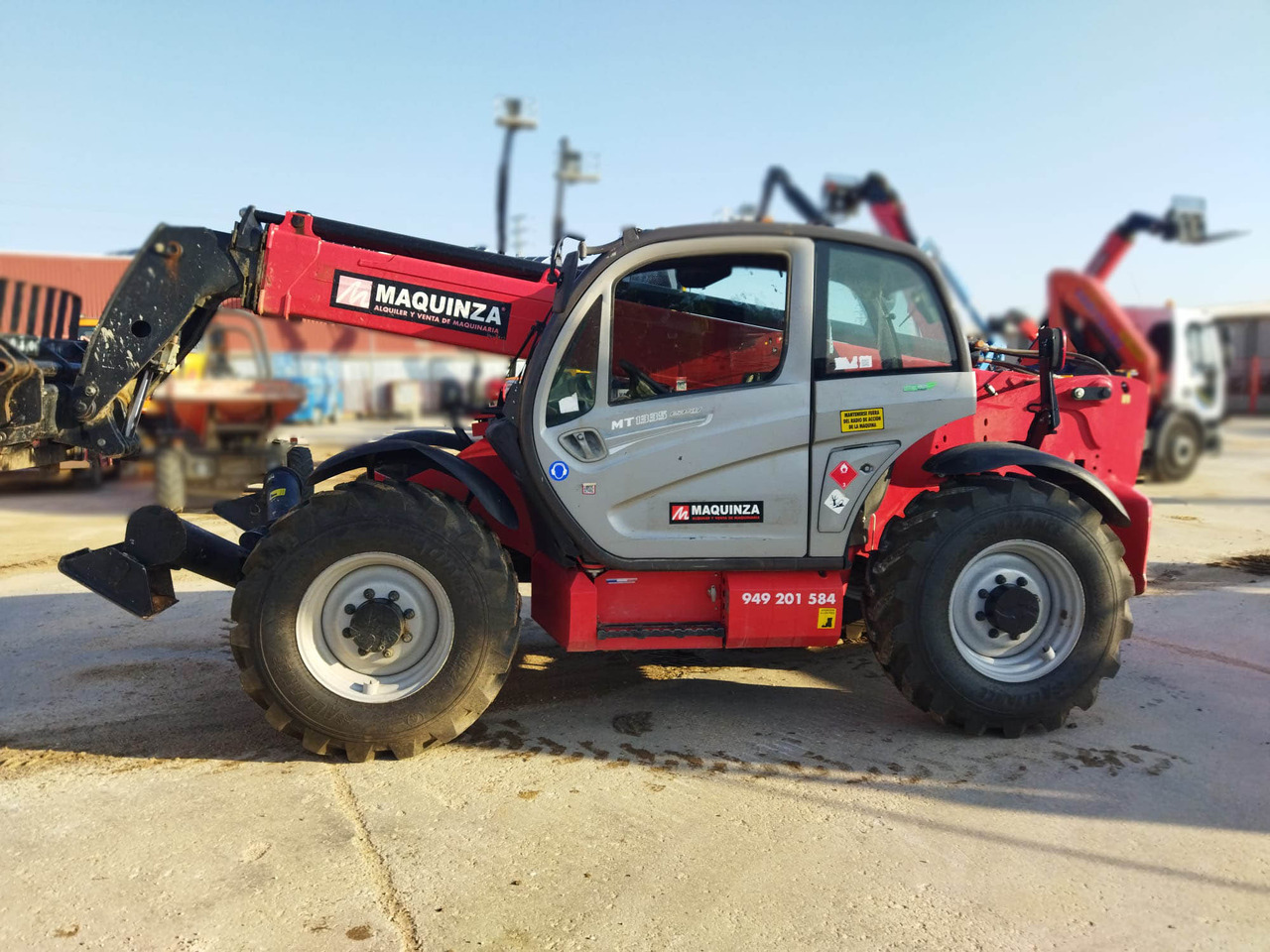 MANITOU MT1335 EASY - Teleskopiskais iekrāvējs: foto 1 MANITOU MT1335 EASY - Teleskopiskais iekrāvējs: foto 1