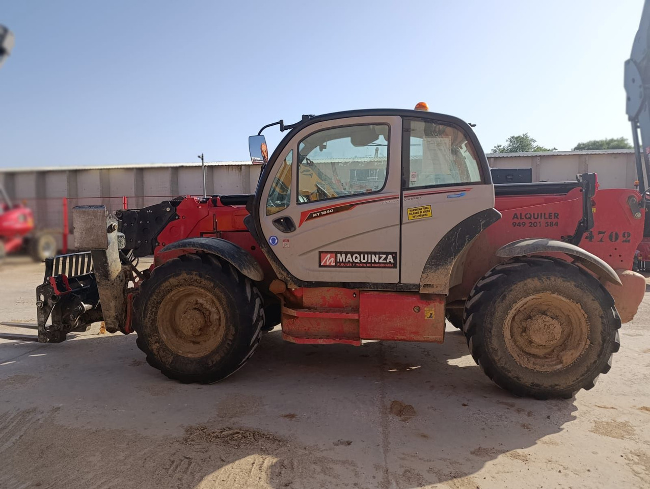 MANITOU MT1840 EASY 75D - Teleskopiskais iekrāvējs: foto 1 MANITOU MT1840 EASY 75D - Teleskopiskais iekrāvējs: foto 1