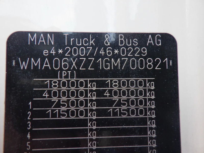Vilcējs MAN TGX 18.480 Euro 6: foto 9