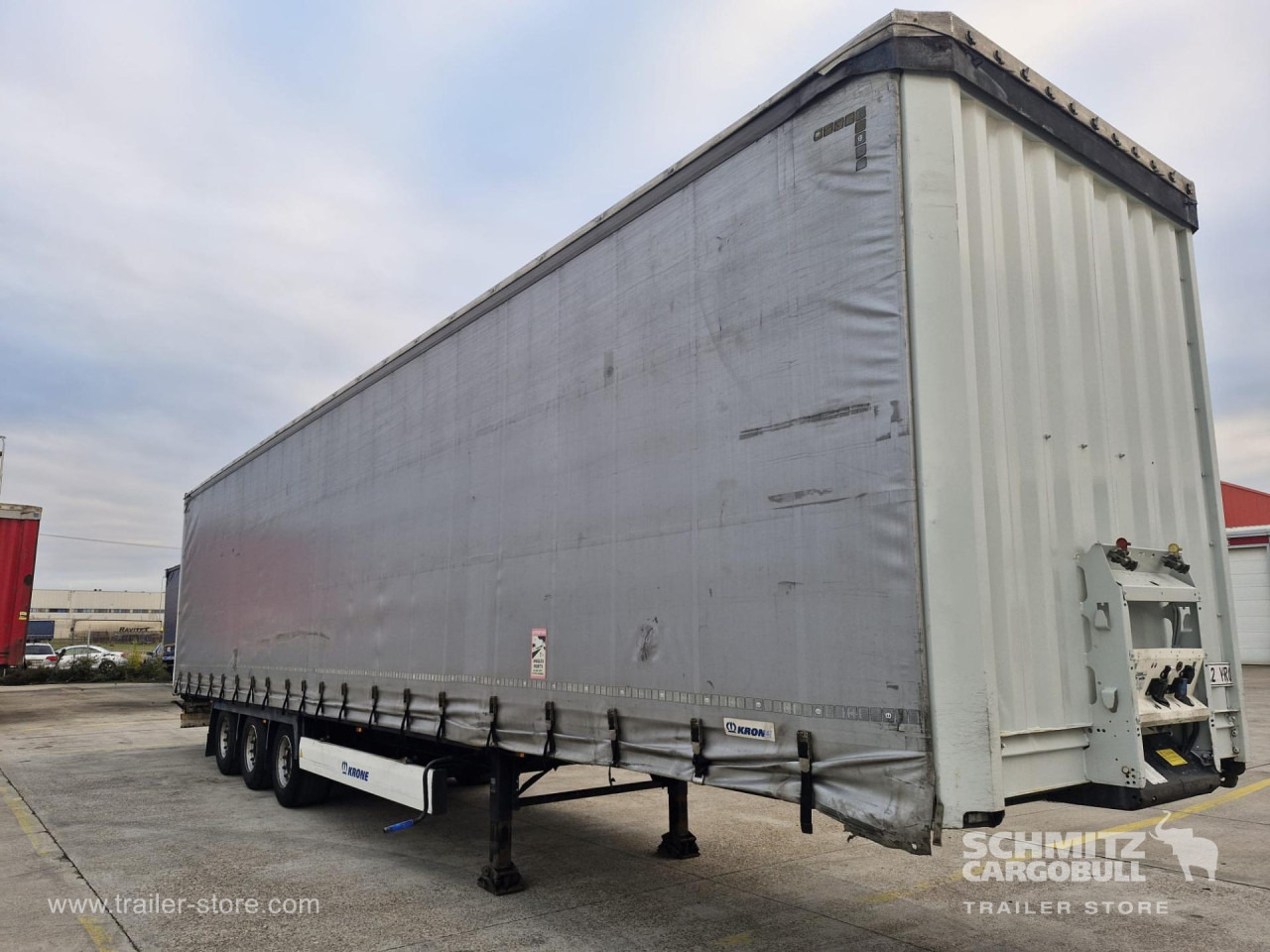 KRONE Curtainsider Mega - Tenta puspiekabe: foto 1 KRONE Curtainsider Mega - Tenta puspiekabe: foto 1