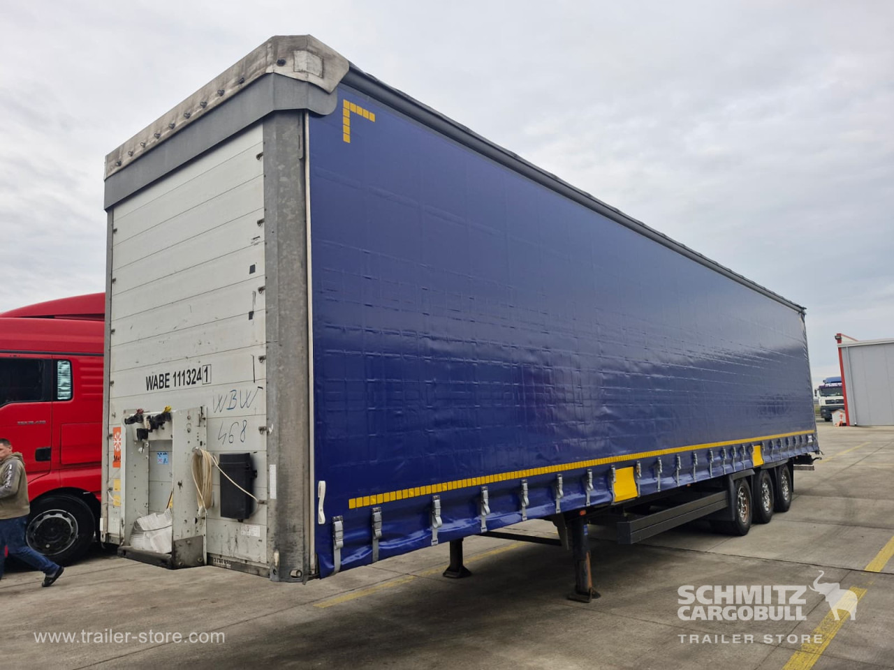 SCHMITZ Curtainsider Mega - Tenta puspiekabe: foto 5 SCHMITZ Curtainsider Mega - Tenta puspiekabe: foto 5