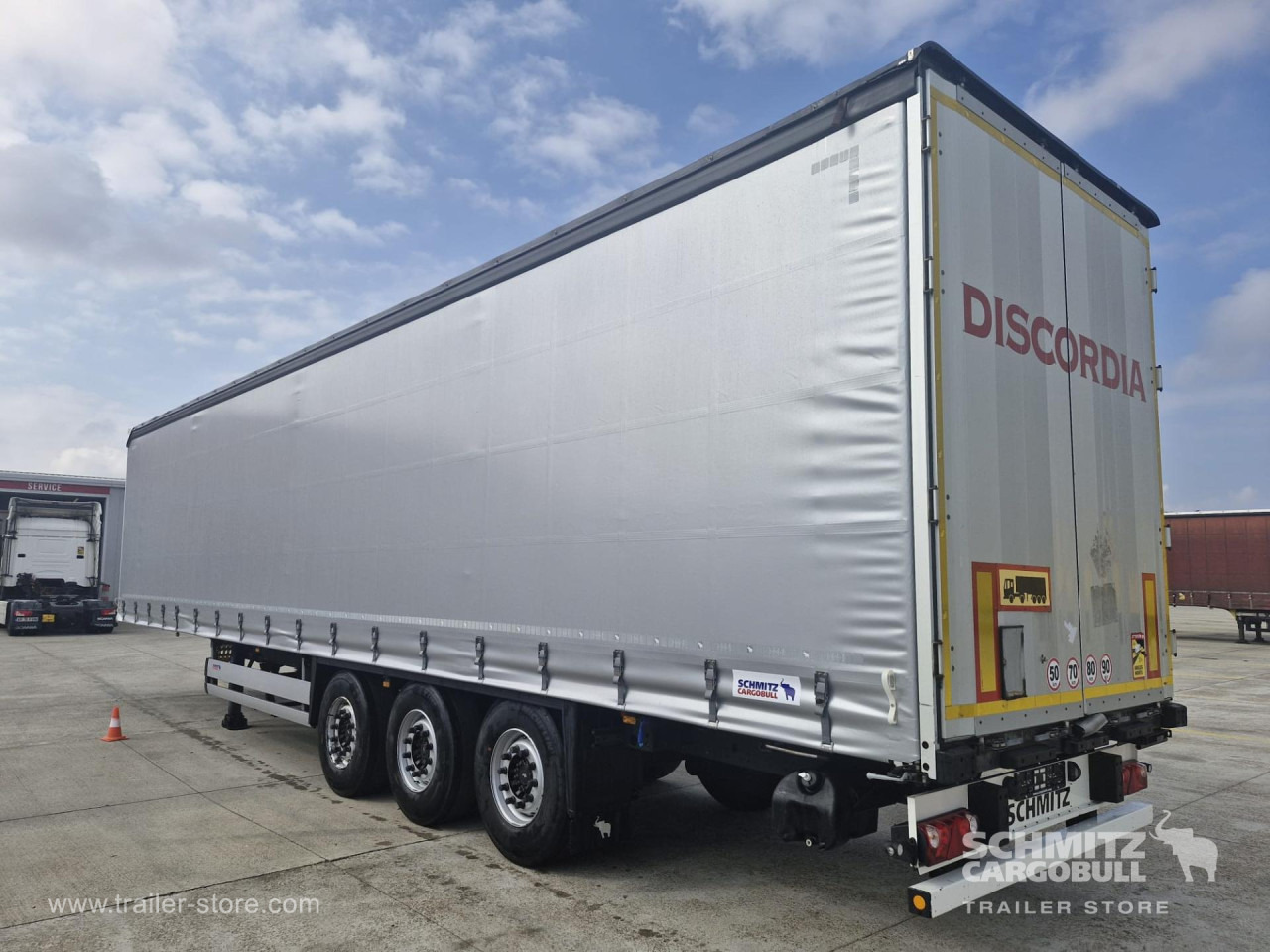 SCHMITZ Curtainsider Standard - Tenta puspiekabe: foto 4 SCHMITZ Curtainsider Standard - Tenta puspiekabe: foto 4