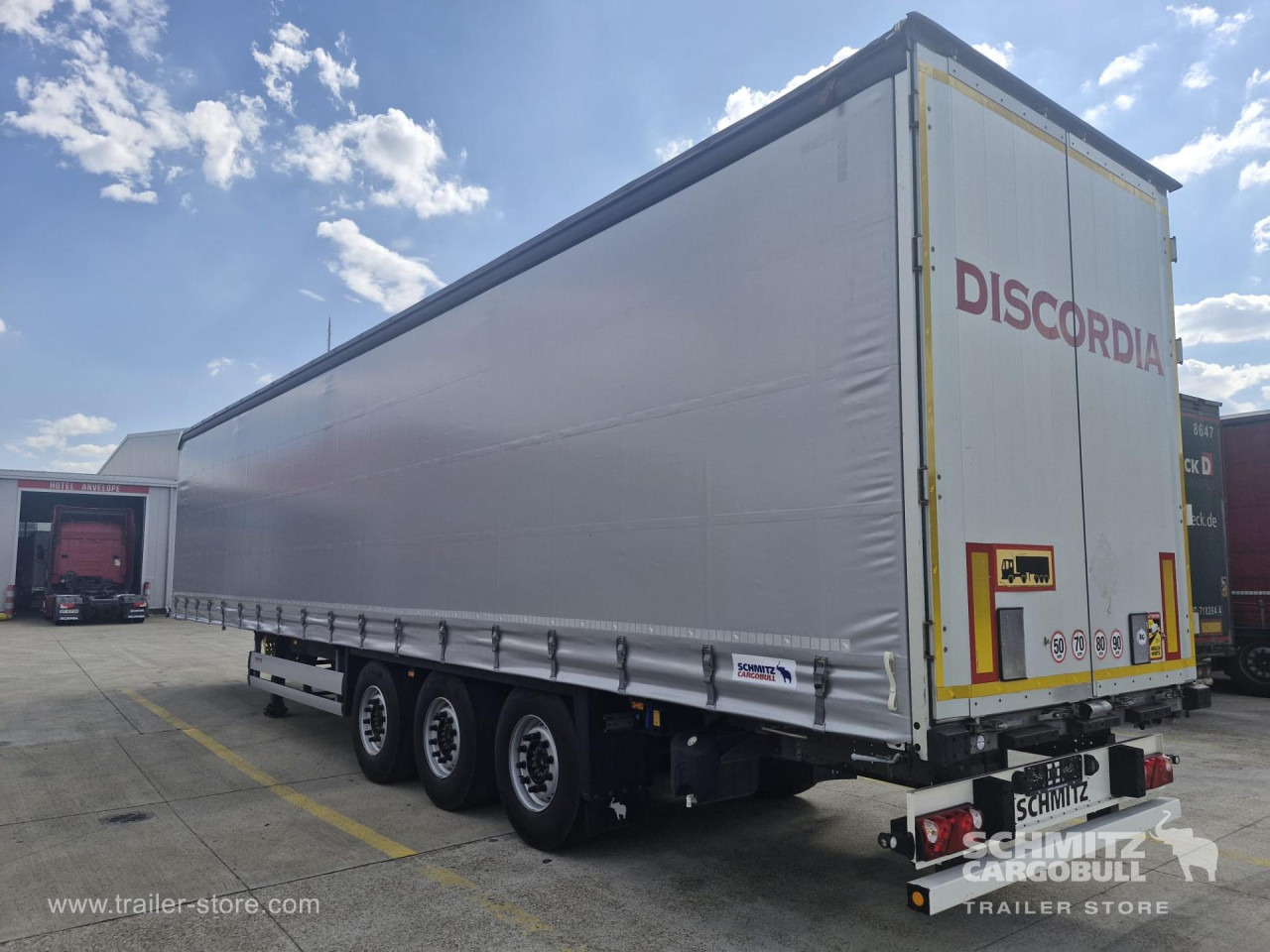 Tenta puspiekabe SCHMITZ Curtainsider Standard: foto 10