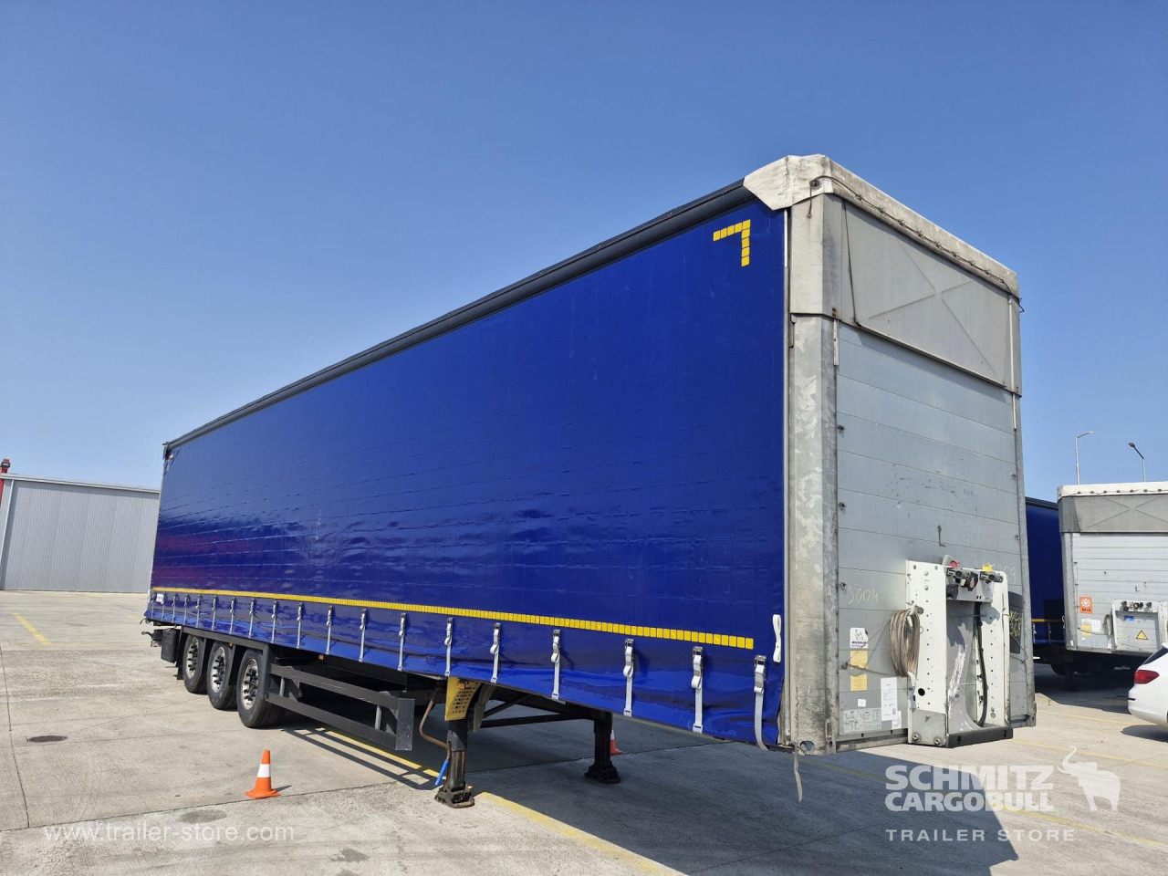 SCHMITZ Curtainsider Varios - Tenta puspiekabe: foto 1 SCHMITZ Curtainsider Varios - Tenta puspiekabe: foto 1