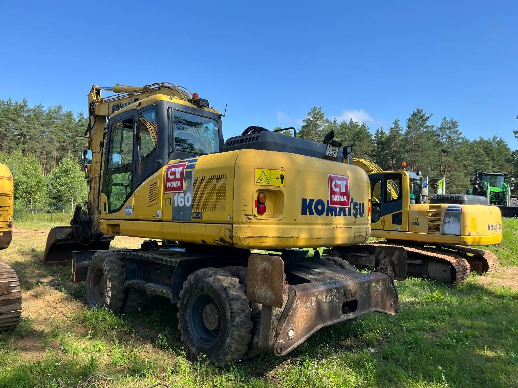 Komatsu PW 160-7 - Riteņu ekskavators: foto 4 Komatsu PW 160-7 - Riteņu ekskavators: foto 4