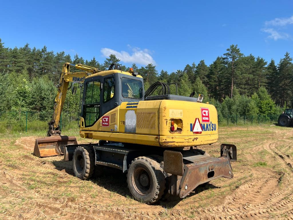 Komatsu PW 160-7 - Riteņu ekskavators: foto 4 Komatsu PW 160-7 - Riteņu ekskavators: foto 4