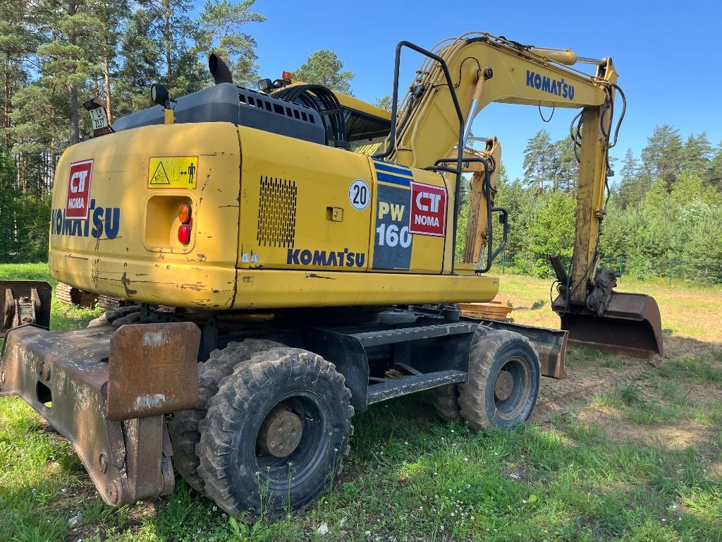 Komatsu PW 160-7 - Riteņu ekskavators: foto 5 Komatsu PW 160-7 - Riteņu ekskavators: foto 5