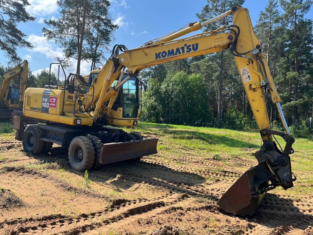 Komatsu PW 160-7 - Riteņu ekskavators: foto 2 Komatsu PW 160-7 - Riteņu ekskavators: foto 2