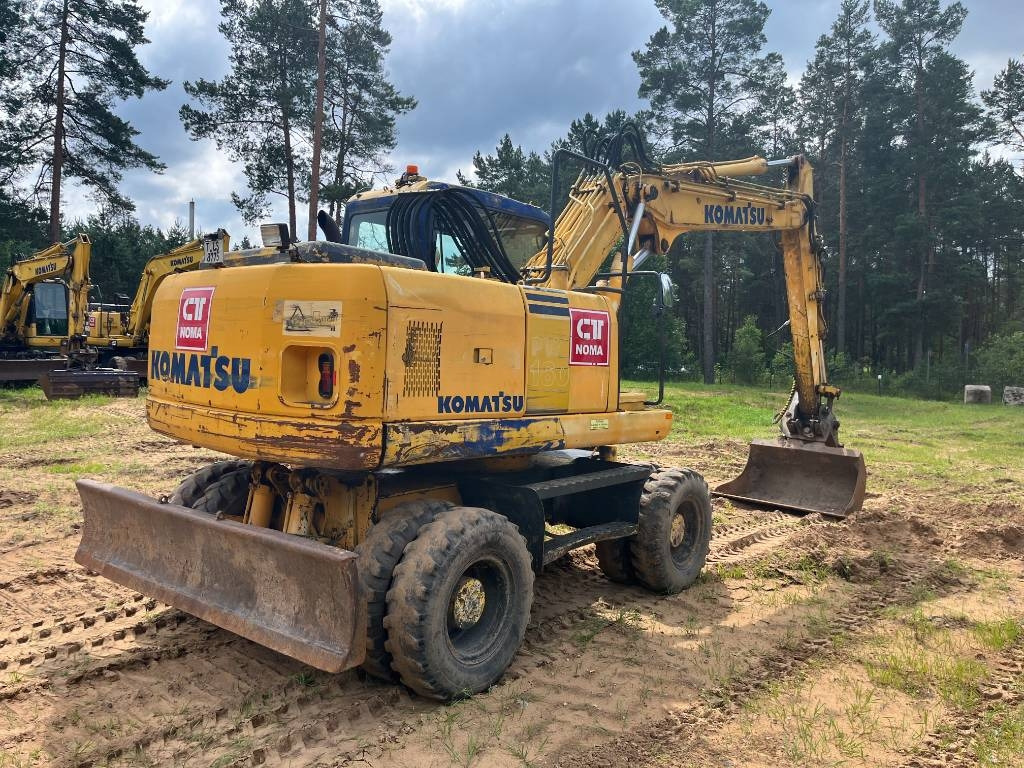 Komatsu PW 160 ES-7K - Riteņu ekskavators: foto 3 Komatsu PW 160 ES-7K - Riteņu ekskavators: foto 3