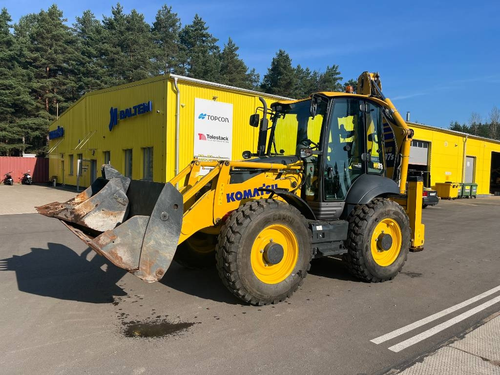 Komatsu WB 97 S-8 - Ekskavators-iekrāvējs: foto 1 Komatsu WB 97 S-8 - Ekskavators-iekrāvējs: foto 1