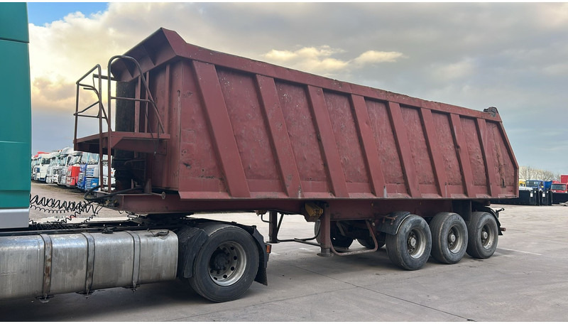 Groeningen 9000 LAK (37m³ / GRAND BENNE ! / BIG TIPPER / STEEL !!! / ACIER !!! / FREINS TAMBOUR) - Puspiekabe pašizgāzējs: foto 1 Groeningen 9000 LAK (37m³ / GRAND BENNE ! / BIG TIPPER / STEEL !!! / ACIER !!! / FREINS TAMBOUR) - Puspiekabe pašizgāzējs: foto 1