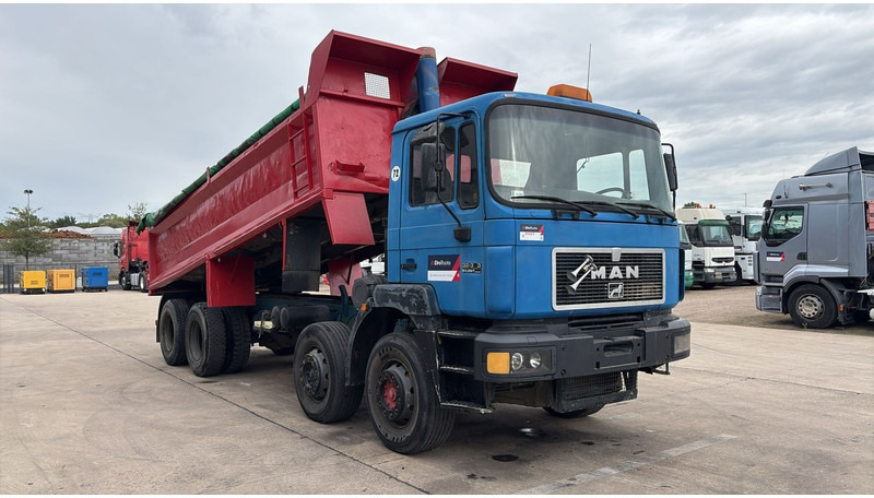 MAN 32.343 (LAMES / STEEL SUSP. / 8X4 / GRAND PONT / BIG AXLE) - Kravas automašīna pašizgāzējs: foto 2 MAN 32.343 (LAMES / STEEL SUSP. / 8X4 / GRAND PONT / BIG AXLE) - Kravas automašīna pašizgāzējs: foto 2