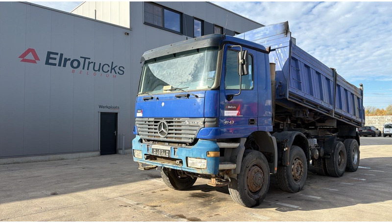 Mercedes-Benz Actros 4143 (EPS / 8X6 / PROPRE / MEILLER BENNE / LAMES / GRAND PONT / V6) - Kravas automašīna pašizgāzējs: foto 1 Mercedes-Benz Actros 4143 (EPS / 8X6 / PROPRE / MEILLER BENNE / LAMES / GRAND PONT / V6) - Kravas automašīna pašizgāzējs: foto 1