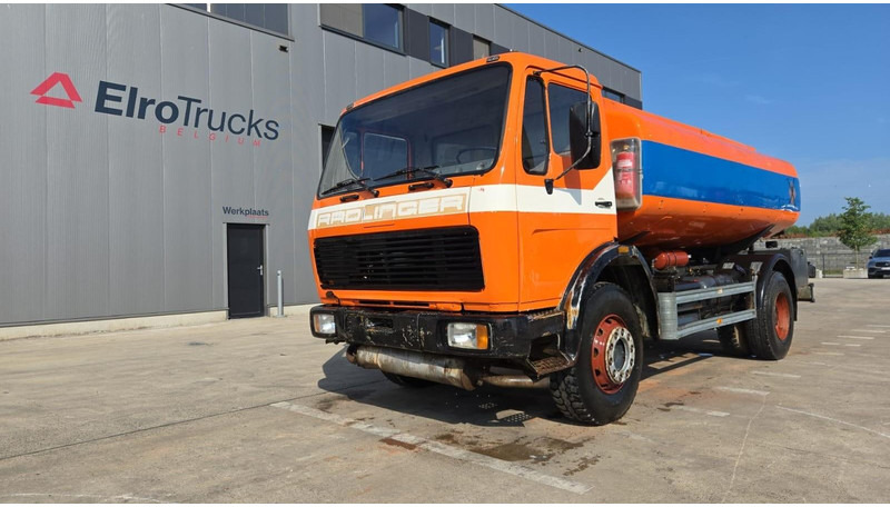 Mercedes-Benz SK 1619 (12.400L / GERMAN TRUCK / CAMION ALLEMAGNE / LAMES / GRAND PONT / V6) - Autocisterna: foto 1 Mercedes-Benz SK 1619 (12.400L / GERMAN TRUCK / CAMION ALLEMAGNE / LAMES / GRAND PONT / V6) - Autocisterna: foto 1