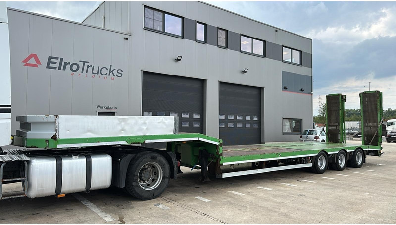 Nooteboom OSDB-45 VV (48 + 60 TONS /BE TRAILER / NALOOPAS / FOLLOW AXLE / NEW HYDRO PUMP / 4M HYDRAULIC RAMPS) - Puspiekabe zema profila platforma: foto 1 Nooteboom OSDB-45 VV (48 + 60 TONS /BE TRAILER / NALOOPAS / FOLLOW AXLE / NEW HYDRO PUMP / 4M HYDRAULIC RAMPS) - Puspiekabe zema profila platforma: foto 1