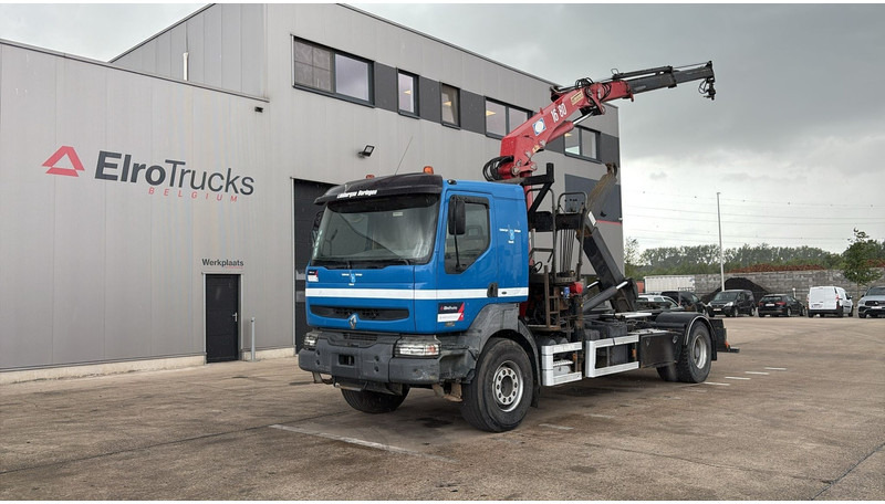 Renault KERAX 420 (HMF 1683 K2 / BE TRUCK / LAMES / GRAND PONT / BOITE MANUELLE) - Pacēlājs ar āķi, Kravas auto ar manipulatoru: foto 2 Renault KERAX 420 (HMF 1683 K2 / BE TRUCK / LAMES / GRAND PONT / BOITE MANUELLE) - Pacēlājs ar āķi, Kravas auto ar manipulatoru: foto 2