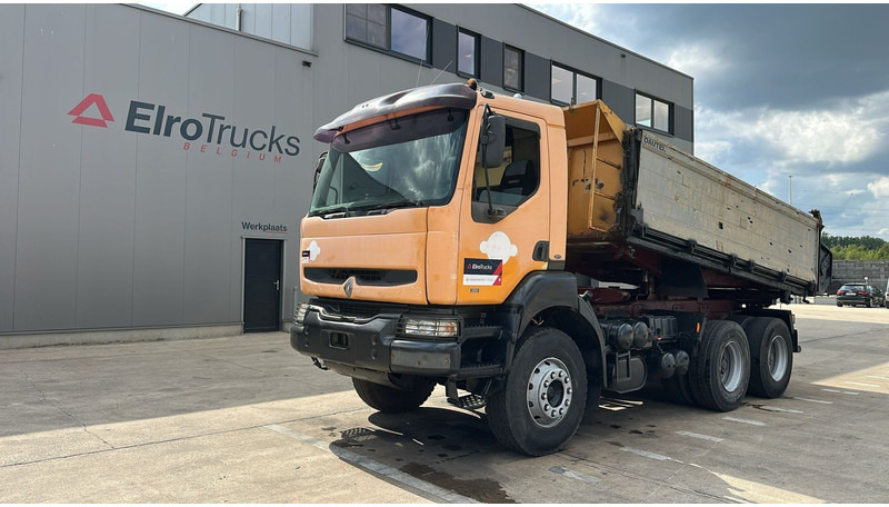 Renault Kerax 385 (POMPE MANUELLE / MANUAL PUMP / 6X4 / LAMES / GRAND PONT) - Kravas automašīna pašizgāzējs: foto 1 Renault Kerax 385 (POMPE MANUELLE / MANUAL PUMP / 6X4 / LAMES / GRAND PONT) - Kravas automašīna pašizgāzējs: foto 1