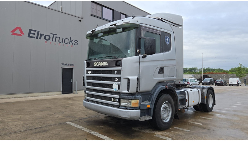 Scania 124 - 360 (POMPE MANUELLE / MANUAL PUMP / BOITE MANUELLE / MANUAL GEARBOX / AIRCO) - Vilcējs: foto 1 Scania 124 - 360 (POMPE MANUELLE / MANUAL PUMP / BOITE MANUELLE / MANUAL GEARBOX / AIRCO) - Vilcējs: foto 1