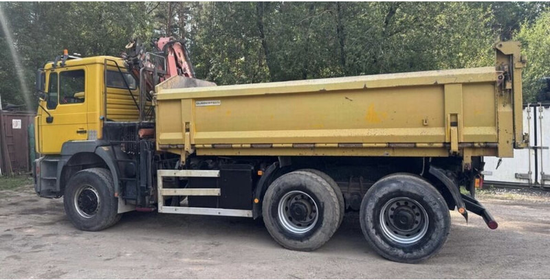 MAN 33/364 6x6 - Kravas automašīna pašizgāzējs, Kravas auto ar manipulatoru: foto 3 MAN 33/364 6x6 - Kravas automašīna pašizgāzējs, Kravas auto ar manipulatoru: foto 3