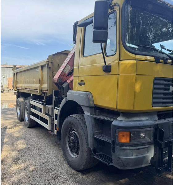 MAN 33/364 6x6 - Kravas automašīna pašizgāzējs, Kravas auto ar manipulatoru: foto 1 MAN 33/364 6x6 - Kravas automašīna pašizgāzējs, Kravas auto ar manipulatoru: foto 1