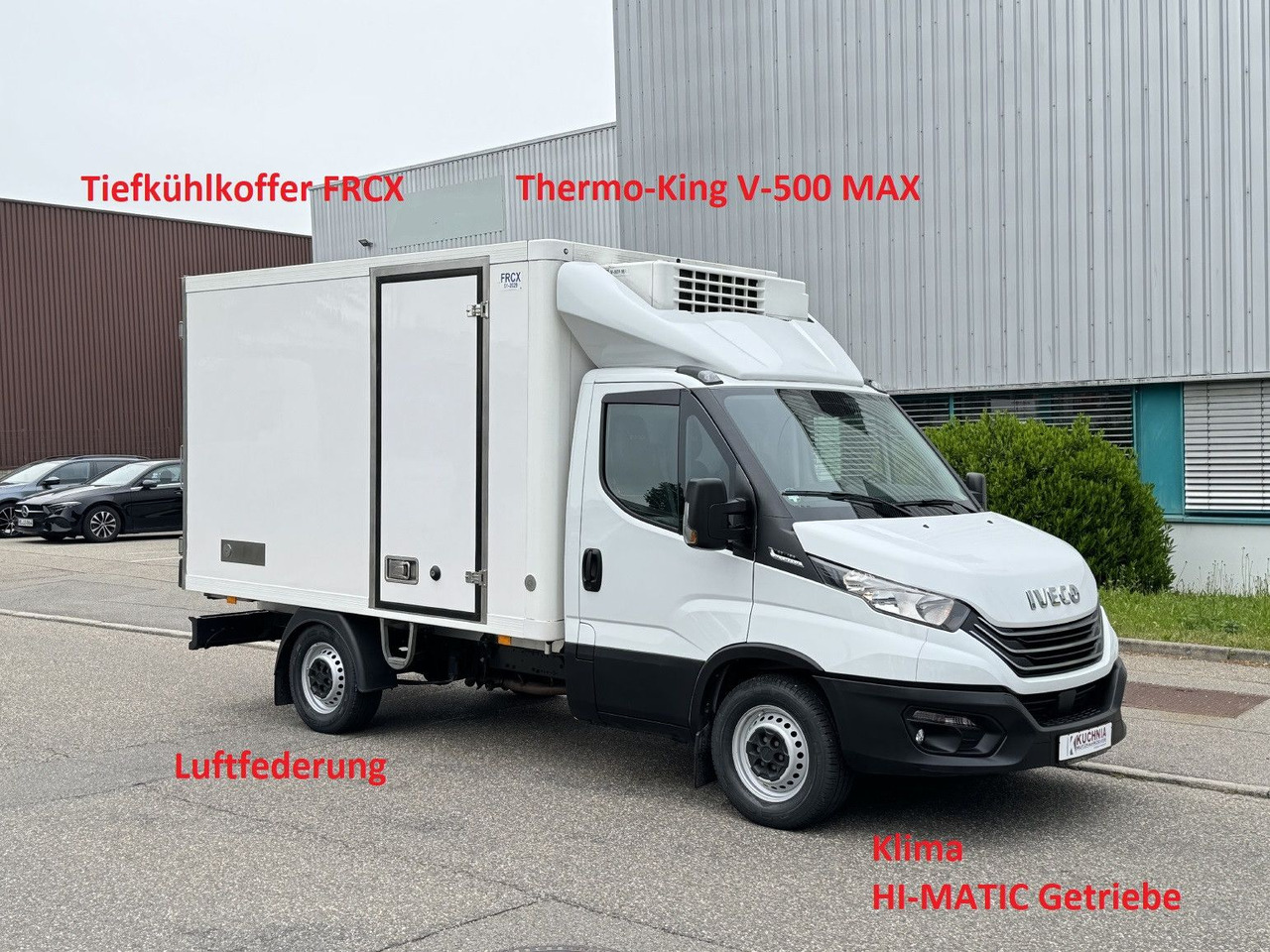 Iveco Daily 35s160 Tiefkühl TK V-500 Air-Pro Hi-Matic - Komercauto refrižerators: foto 1 Iveco Daily 35s160 Tiefkühl TK V-500 Air-Pro Hi-Matic - Komercauto refrižerators: foto 1
