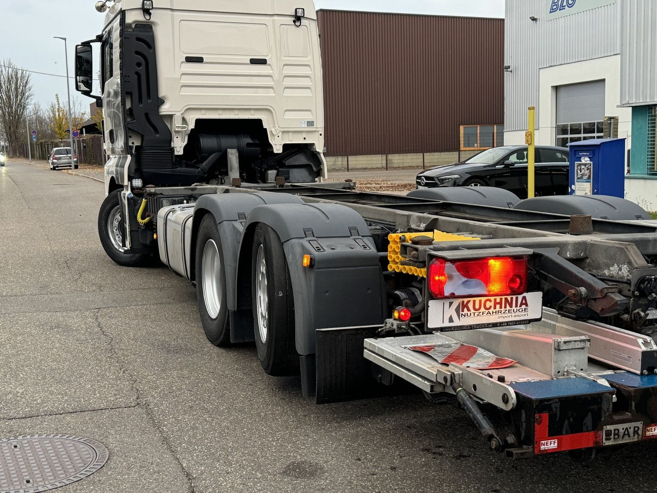 MAN TGX 26.500 XLX Lenkachse BDF 7,15-7,45 u-LBW 2t - Konteineru vedējs/ Kravas automašīna ar noņemamā virsbūve: foto 2 MAN TGX 26.500 XLX Lenkachse BDF 7,15-7,45 u-LBW 2t - Konteineru vedējs/ Kravas automašīna ar noņemamā virsbūve: foto 2