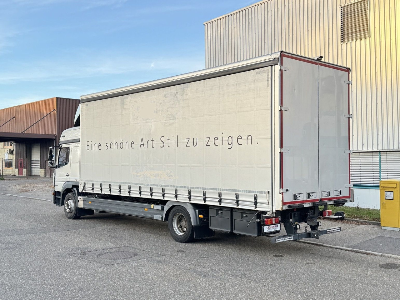 Mercedes-Benz Atego 1524 Alu-Koffer Schiebeplane Gr.Haus ATM - Kravas automašīna ar slēgto virsbūvi: foto 5 Mercedes-Benz Atego 1524 Alu-Koffer Schiebeplane Gr.Haus ATM - Kravas automašīna ar slēgto virsbūvi: foto 5