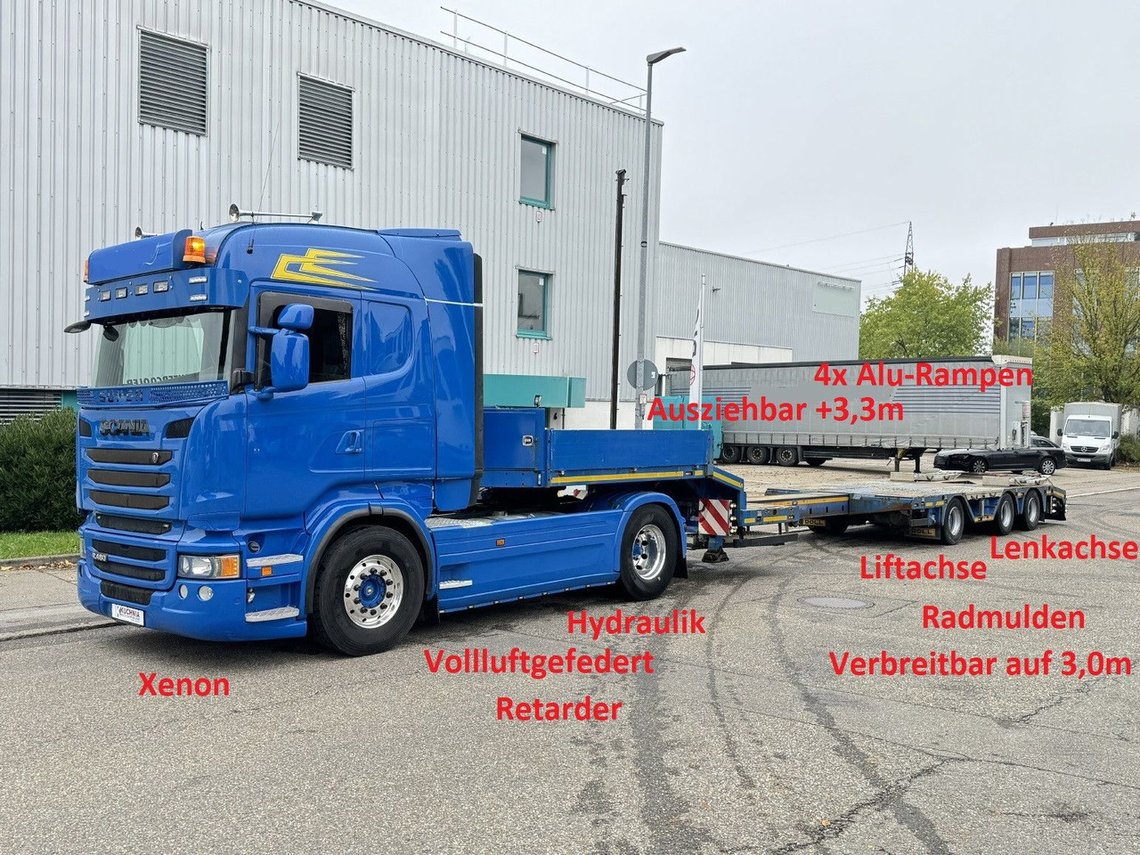 Scania R 480 Retarder Alcoa Schalter TOP Vollluft - Vilcējs: foto 2 Scania R 480 Retarder Alcoa Schalter TOP Vollluft - Vilcējs: foto 2