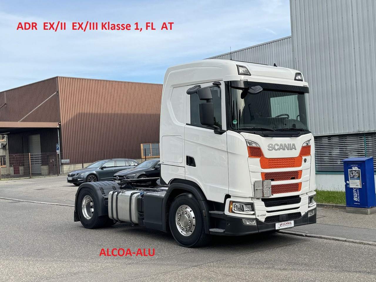 Scania S 450 ADR FL AT EX/II EX/III Retarder Alcoa TOP - Vilcējs: foto 1 Scania S 450 ADR FL AT EX/II EX/III Retarder Alcoa TOP - Vilcējs: foto 1