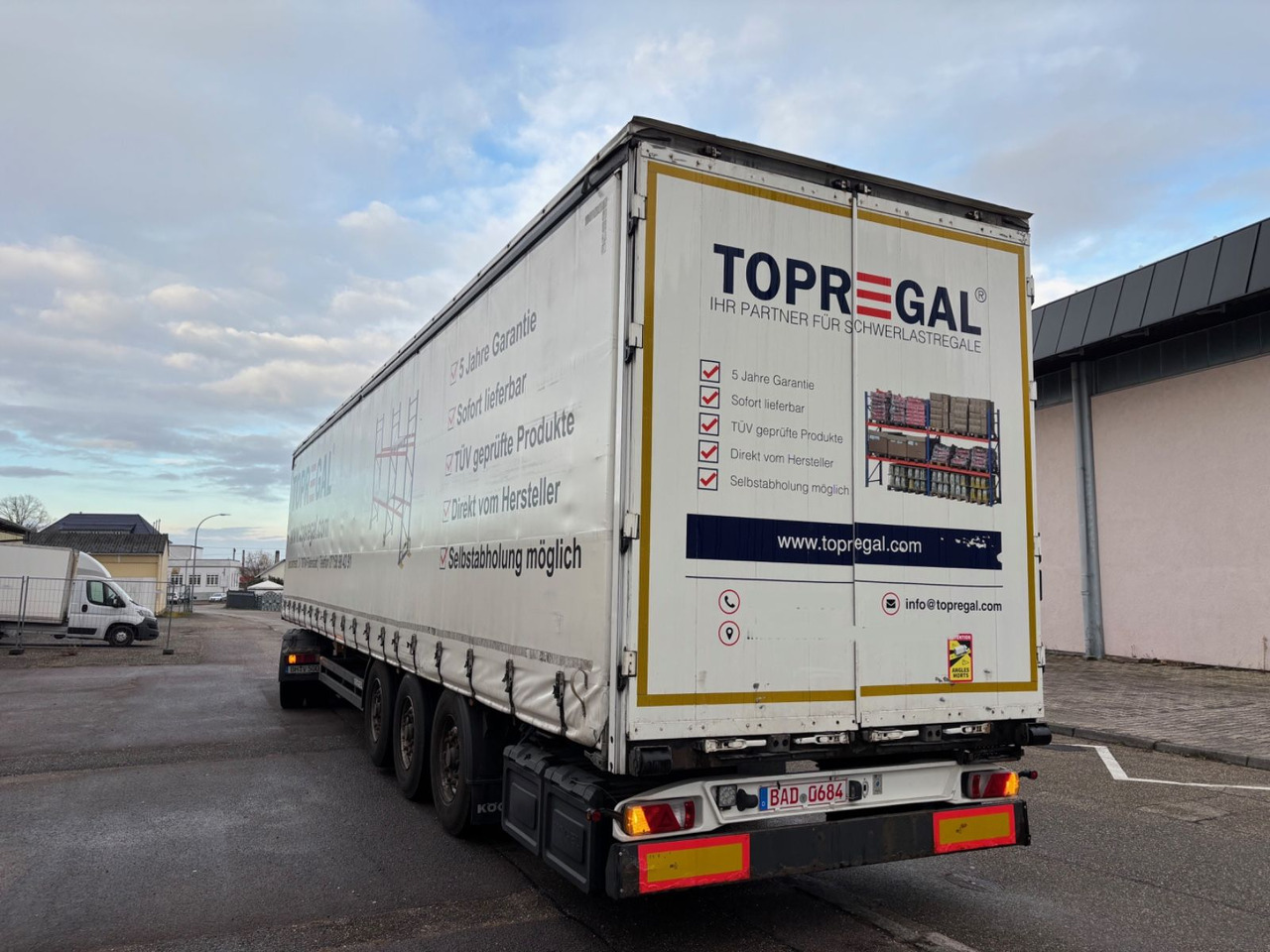 Kögel SN24, Edscha, Schiebeplane, BPW-Achse - Tenta puspiekabe: foto 3 Kögel SN24, Edscha, Schiebeplane, BPW-Achse - Tenta puspiekabe: foto 3