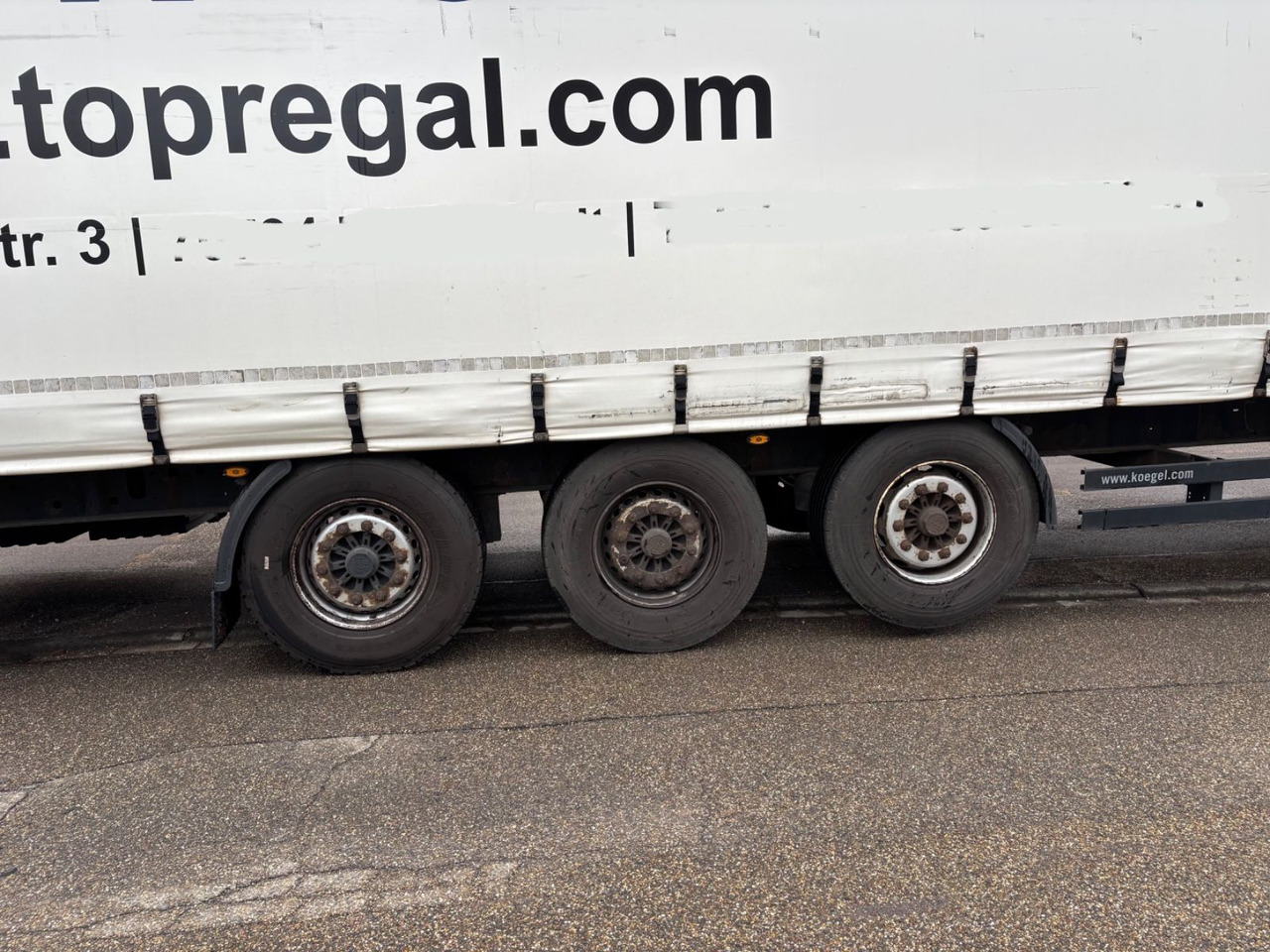 Kögel SN24, Edscha, Schiebeplane, BPW-Achse - Tenta puspiekabe: foto 5 Kögel SN24, Edscha, Schiebeplane, BPW-Achse - Tenta puspiekabe: foto 5