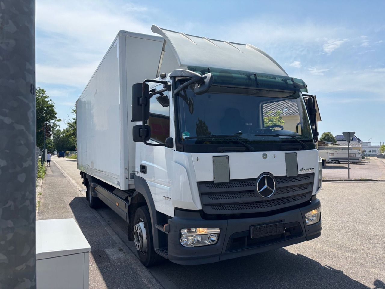 Mercedes-Benz Atego III 1227L, Euro-6 Klima, LBW - Kravas automašīna ar slēgto virsbūvi: foto 3 Mercedes-Benz Atego III 1227L, Euro-6 Klima, LBW - Kravas automašīna ar slēgto virsbūvi: foto 3