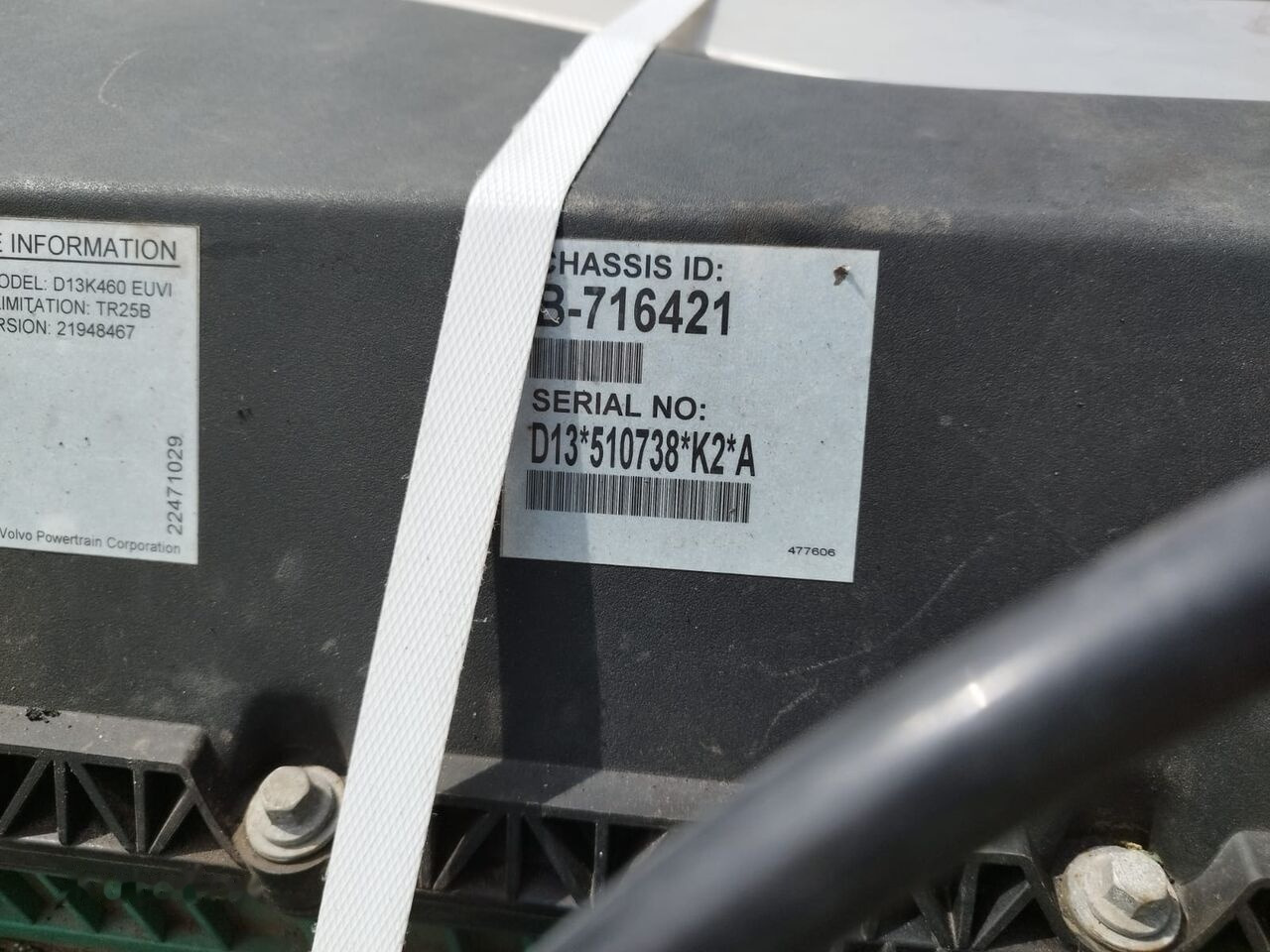 Volvo D13K truck - Dzinējs - Kravas automašīna: foto 3 Volvo D13K truck - Dzinējs - Kravas automašīna: foto 3