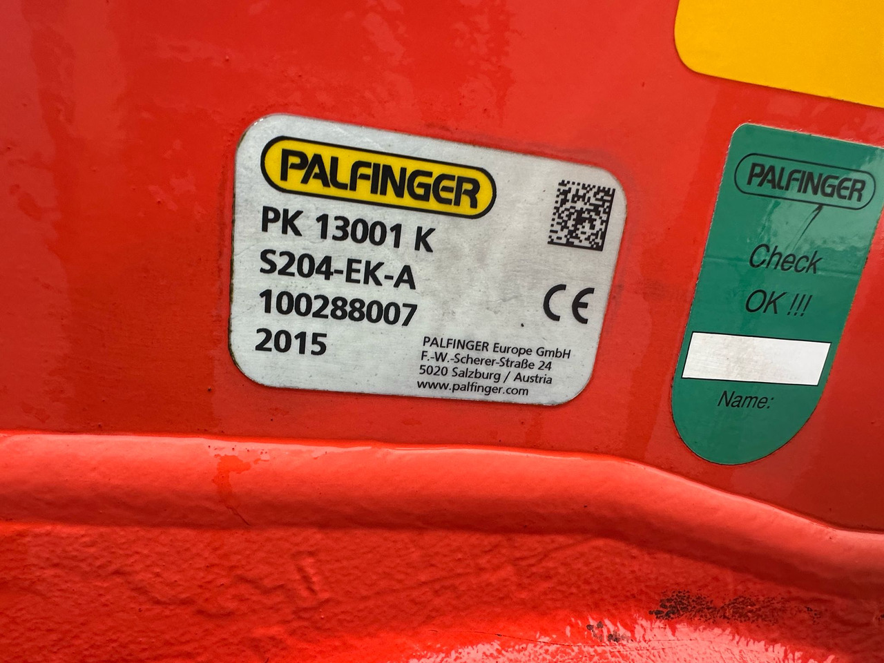 Palfinger PK13001K - Celtnis-manipulators: foto 3 Palfinger PK13001K - Celtnis-manipulators: foto 3