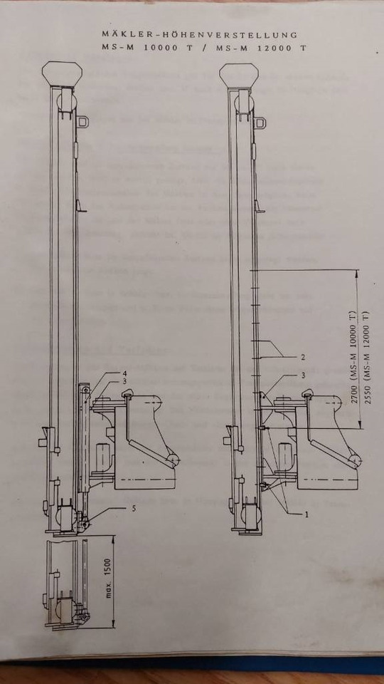 Pāļu dzinējs ABI MULLER MS-M12000T SENNEBOGEN SR28T bauer bg rg rtg: foto 36