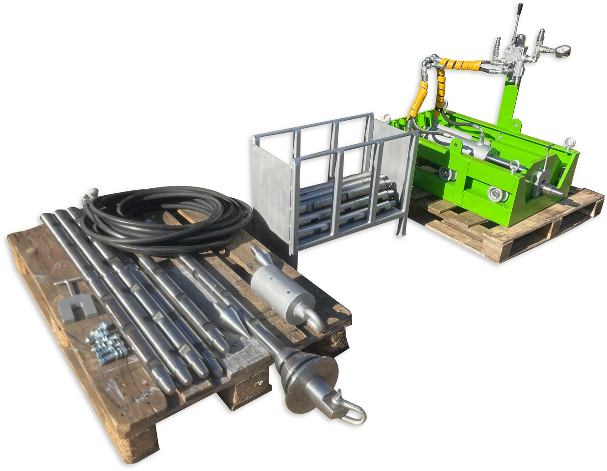 Directional Drilling, Hydraulic Pressing - Manufacturer / Przewierty Sterowane, Przecisk Hydrauliczny - Producent / Řízené Protlaky, Hydraulický Protlač - Výrobce / Foraje Dirijate, Presare Hidraulică - Horizontālās urbšanas mašīna: foto 4 Directional Drilling, Hydraulic Pressing - Manufacturer / Przewierty Sterowane, Przecisk Hydrauliczny - Producent / Řízené Protlaky, Hydraulický Protlač - Výrobce / Foraje Dirijate, Presare Hidraulică - Horizontālās urbšanas mašīna: foto 4