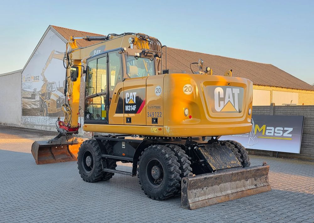 Caterpillar M314F, 2018 ROK, 4200 MTH, 2 ŁYŻKI - Riteņu ekskavators: foto 3 Caterpillar M314F, 2018 ROK, 4200 MTH, 2 ŁYŻKI - Riteņu ekskavators: foto 3