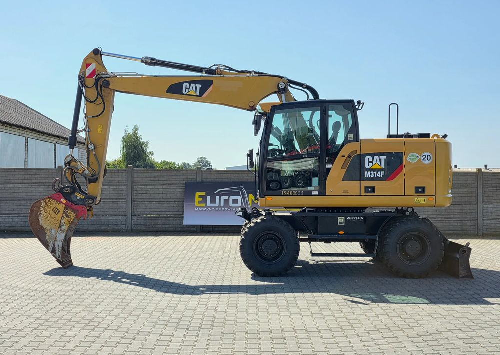 Caterpillar M314F, 2019 ROK, 3300 MTH, OIL QUICK OQ 65 - Riteņu ekskavators: foto 2 Caterpillar M314F, 2019 ROK, 3300 MTH, OIL QUICK OQ 65 - Riteņu ekskavators: foto 2