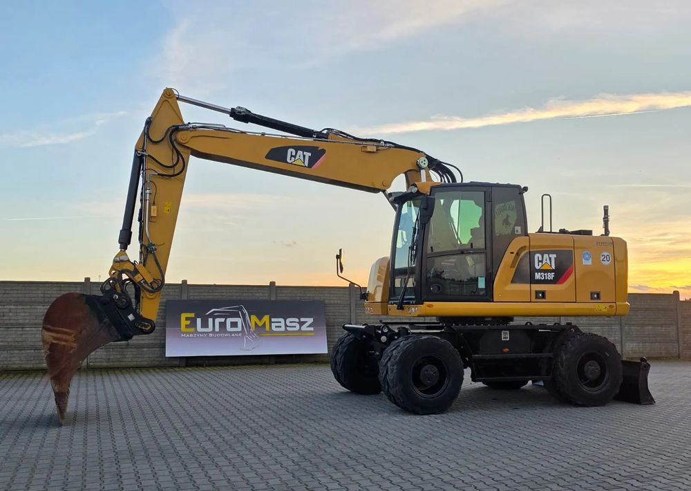 Caterpillar M318F, 2019 ROK, IMPORT NIEMCY - Riteņu ekskavators: foto 1 Caterpillar M318F, 2019 ROK, IMPORT NIEMCY - Riteņu ekskavators: foto 1