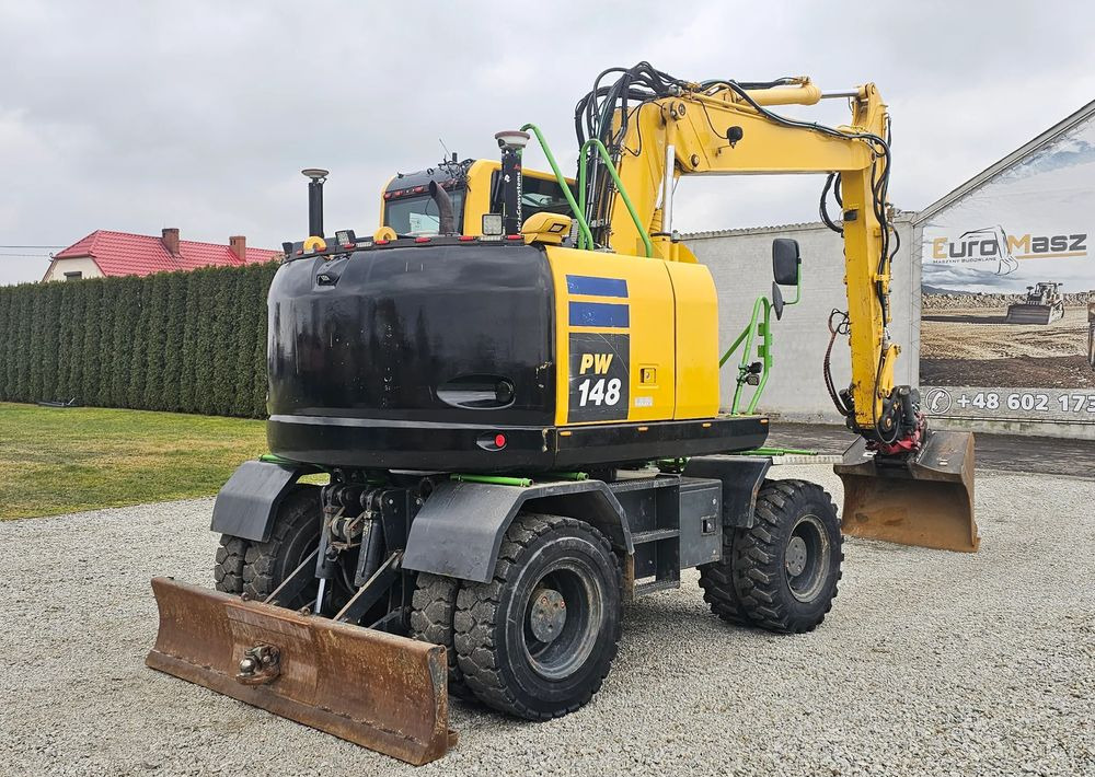 Komatsu PW 148-10, 2016 ROK, SYSTEM LEICA 3D - Riteņu ekskavators: foto 5 Komatsu PW 148-10, 2016 ROK, SYSTEM LEICA 3D - Riteņu ekskavators: foto 5