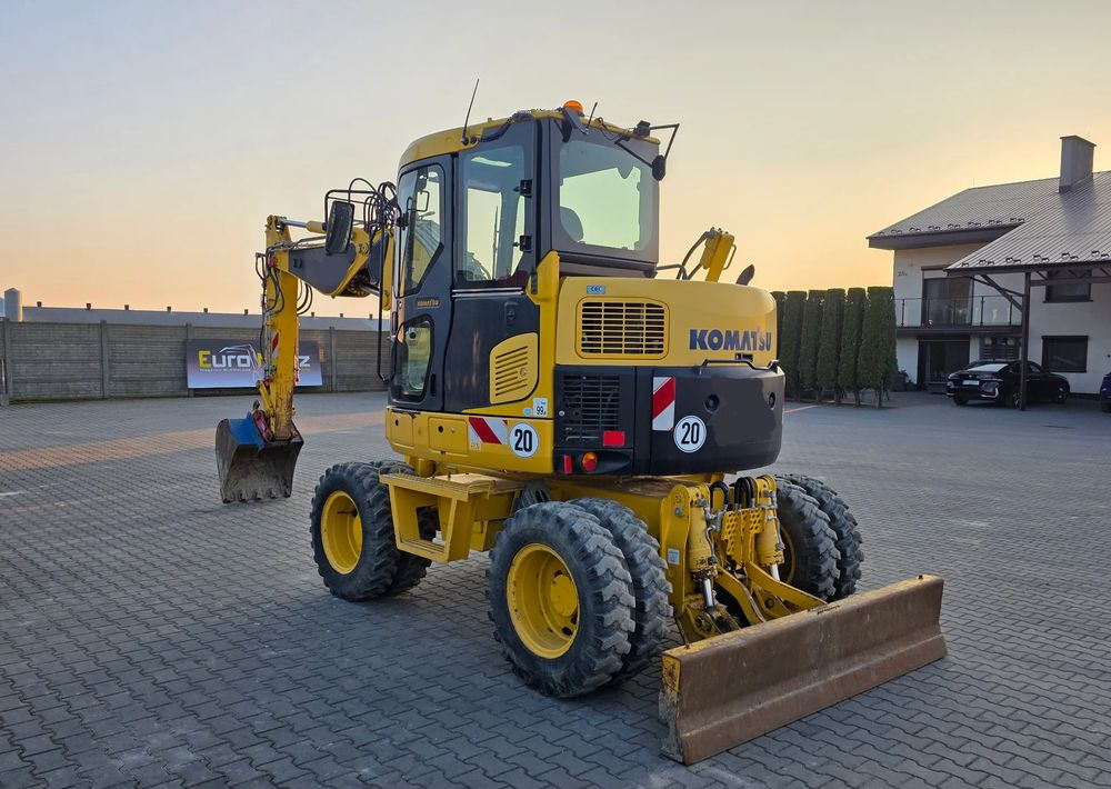 Komatsu PW 98MR-8, 2017 ROK, 5200 MTH, BEZ DPF i ADBLUE - Riteņu ekskavators: foto 5 Komatsu PW 98MR-8, 2017 ROK, 5200 MTH, BEZ DPF i ADBLUE - Riteņu ekskavators: foto 5