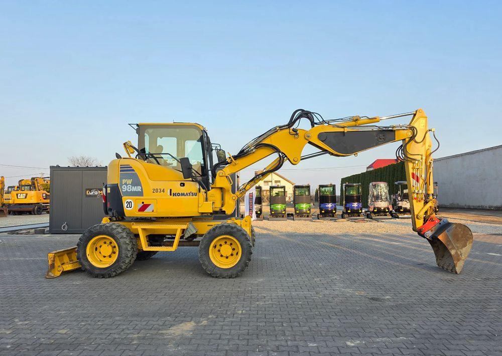 Komatsu PW 98MR-8, 2017 ROK, 5200 MTH, BEZ DPF i ADBLUE - Riteņu ekskavators: foto 2 Komatsu PW 98MR-8, 2017 ROK, 5200 MTH, BEZ DPF i ADBLUE - Riteņu ekskavators: foto 2