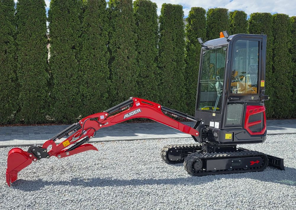 Jaunā Mini-ekskavators Kubota AUGER NM 18, silnik KUBOTA, ROZSUWANE PODWOZIE: foto 5