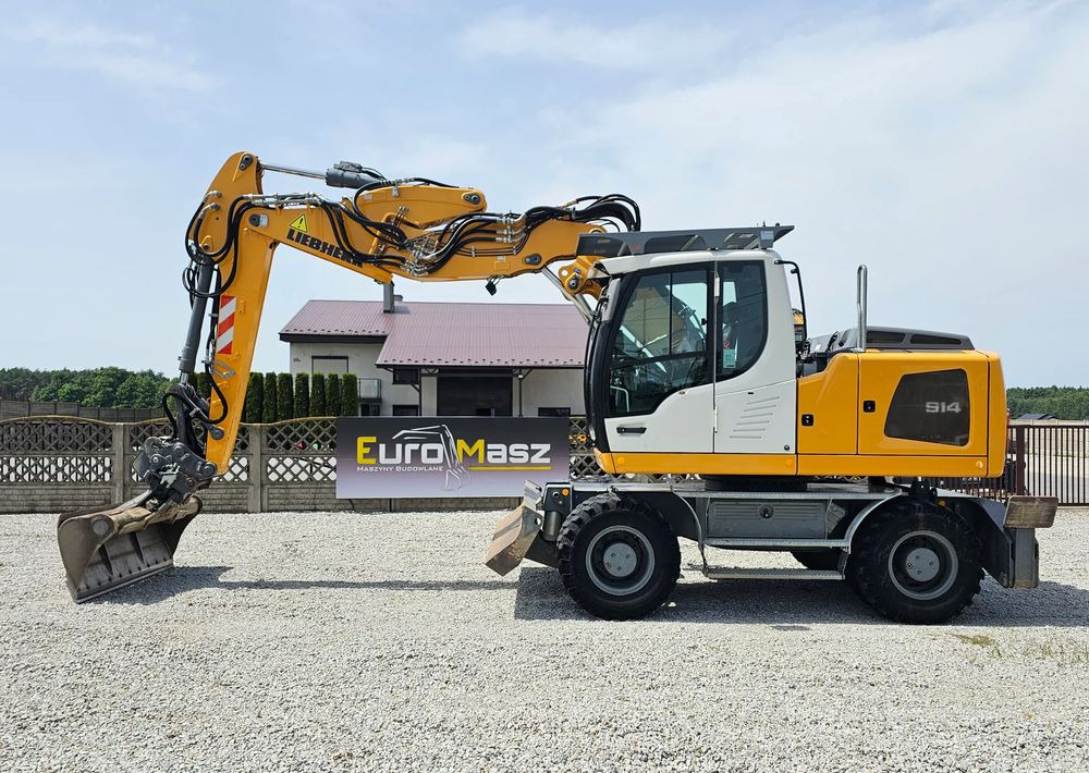 Liebherr A 914 Litronic, 2016 ROK, 4300 MTH - Riteņu ekskavators: foto 2 Liebherr A 914 Litronic, 2016 ROK, 4300 MTH - Riteņu ekskavators: foto 2