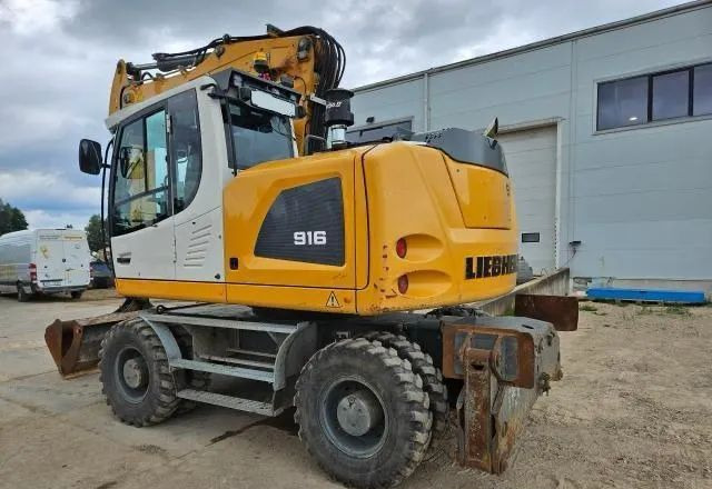 Liebherr A 916 Litronic, 2019 ROK, PODPORY + PŁUG, 6100 MTH - Riteņu ekskavators: foto 4 Liebherr A 916 Litronic, 2019 ROK, PODPORY + PŁUG, 6100 MTH - Riteņu ekskavators: foto 4