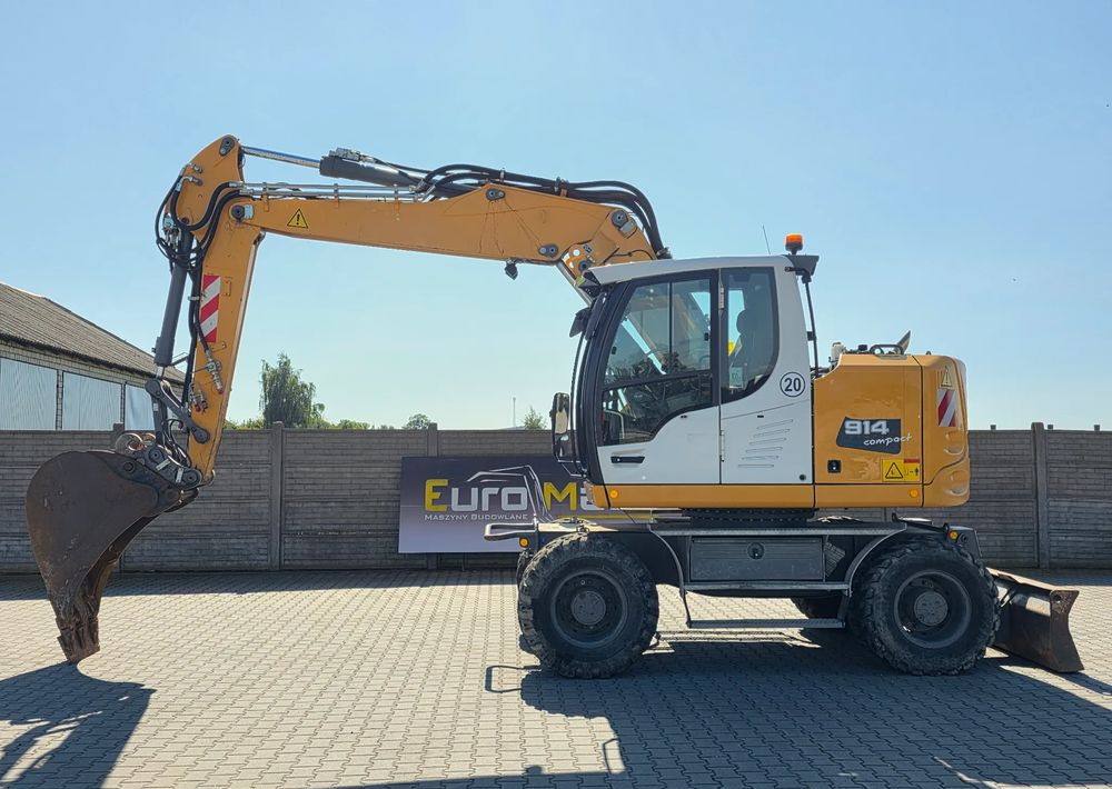 Liebherr A914 COMPACT, 2015 ROK, SW 48 szybkozłącze - Riteņu ekskavators: foto 2 Liebherr A914 COMPACT, 2015 ROK, SW 48 szybkozłącze - Riteņu ekskavators: foto 2