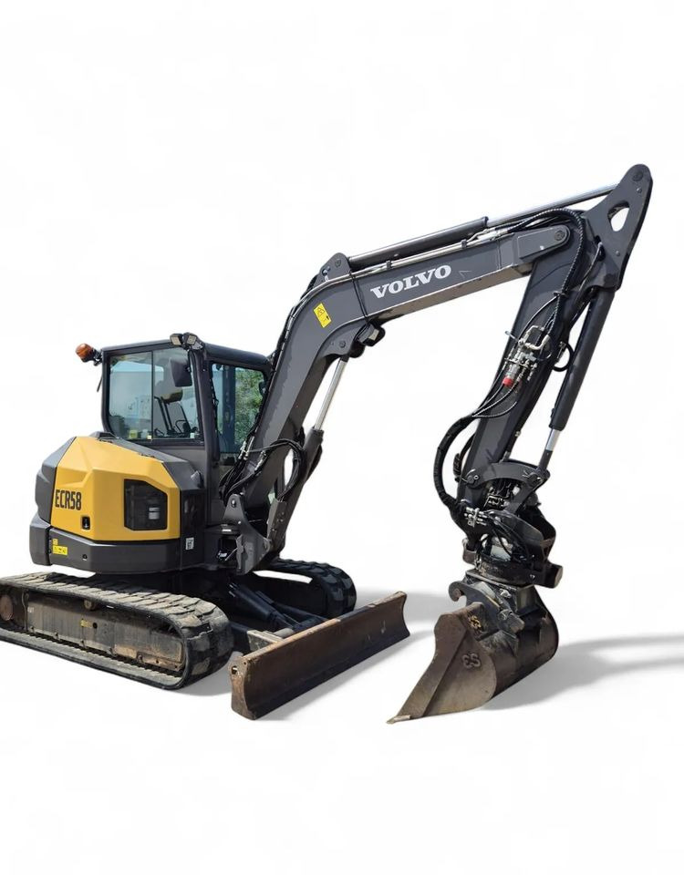 Volvo ECR 58F, 2021 ROK, GŁOWICA STEELWRIST, 2 ŁYŻKI - Mini-ekskavators: foto 2 Volvo ECR 58F, 2021 ROK, GŁOWICA STEELWRIST, 2 ŁYŻKI - Mini-ekskavators: foto 2
