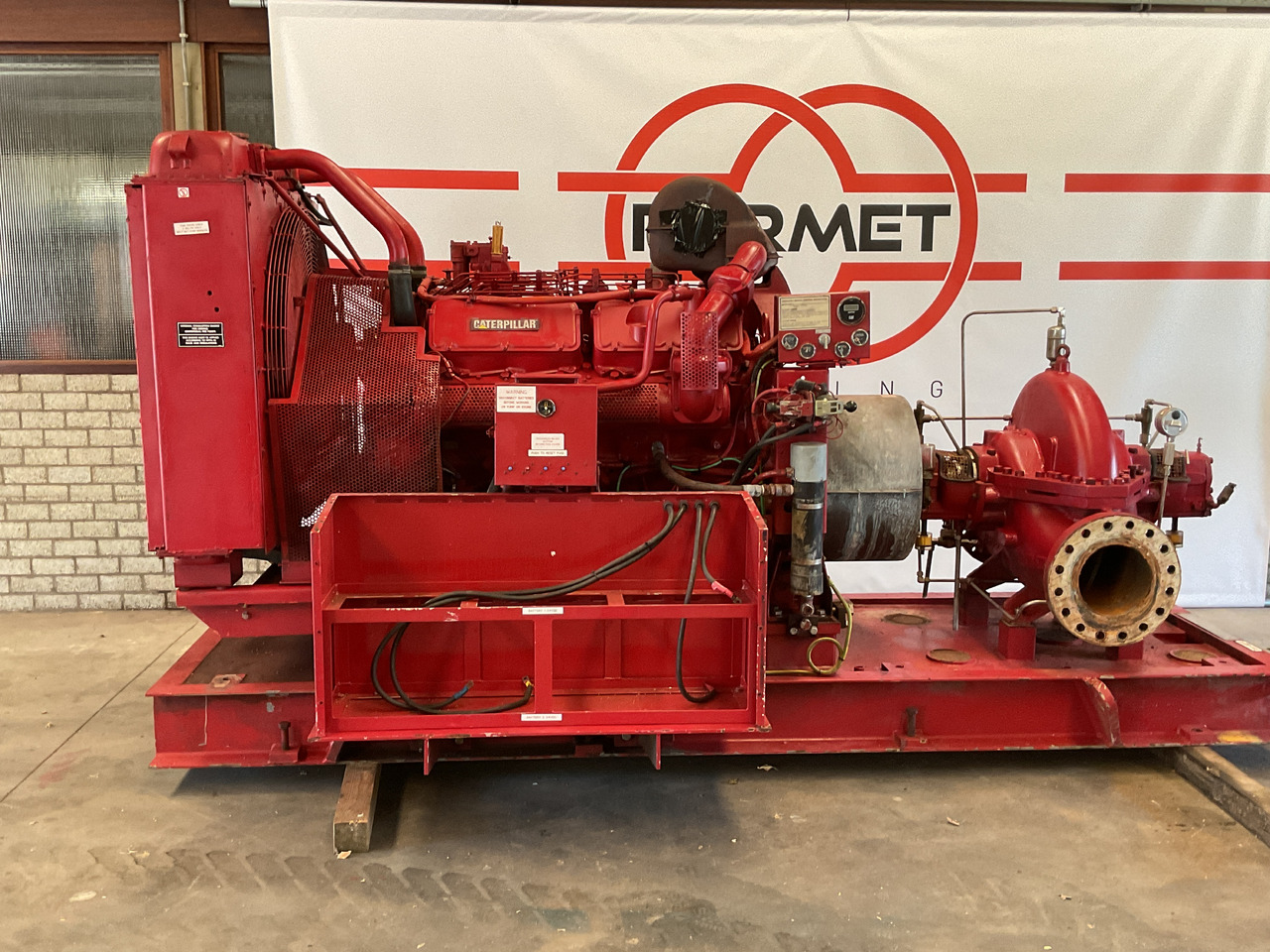 Caterpillar 3412, power unit/waterpump (1) - Ūdens sūknis: foto 1 Caterpillar 3412, power unit/waterpump (1) - Ūdens sūknis: foto 1